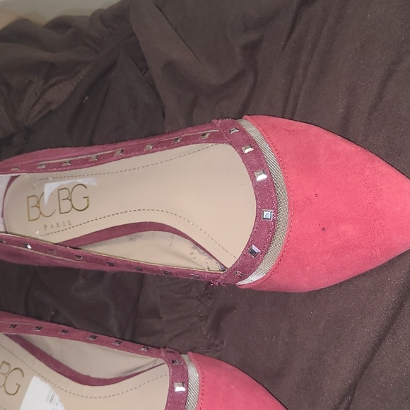 BCBG Rhinestone Decor Flat Mules - Picture 2 of 7